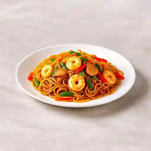 Chow Mein Pollo Camaron