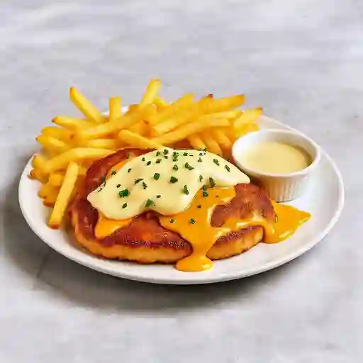 Mila de carne 3 quesos