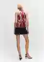 Blusa Nice Offwhite Talla XL Mujer Mango
