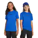 Adidas Camiseta Manga Corta Tee 160 de Niño Azul Talla S