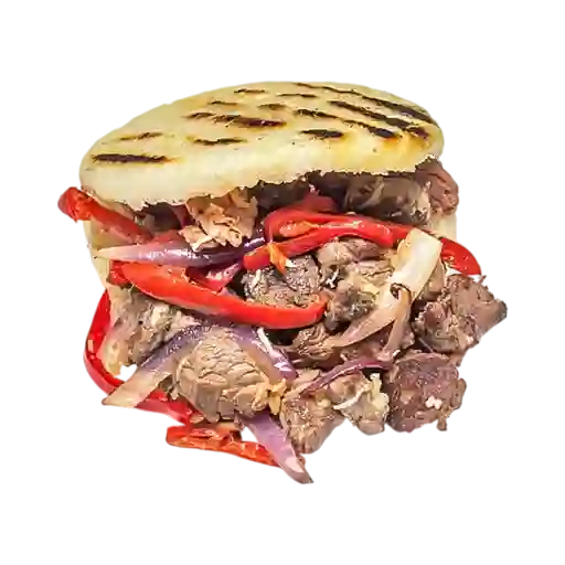 Arepa Rellena de Lomo