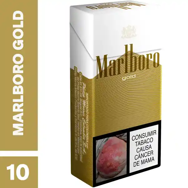 Marlboro Gold​ x 10 Cigarrillos