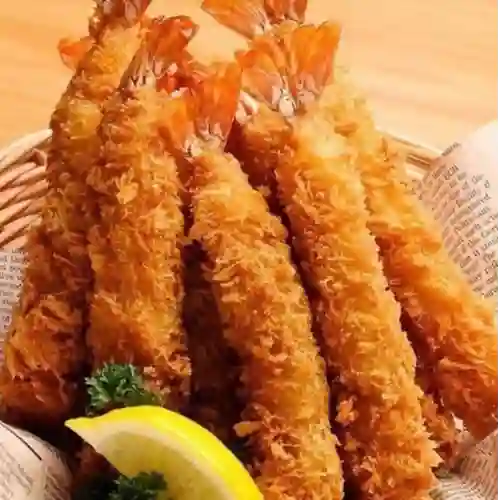 Langostinos Tempura