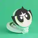 Brocha y Espejo Plegable Bellota Serie Power Puff Girls Miniso