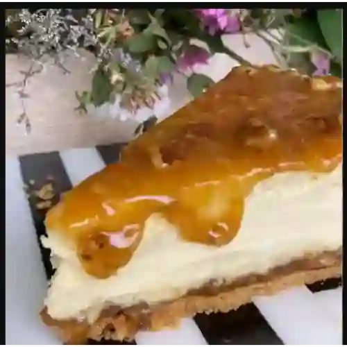 Porción Cheesecake Pecan Caramel