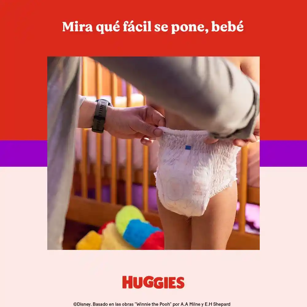 Pañales Huggies Natural Care Pants Etapa 4/XG 38U