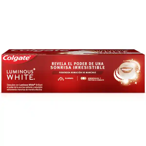 Colgate Crema Dental Luminous White Brilliant 75 mL