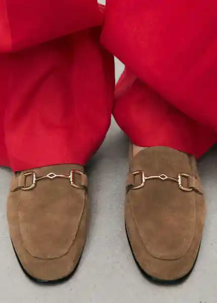 Zapatos House Camel Talla 36 Mujer Mango