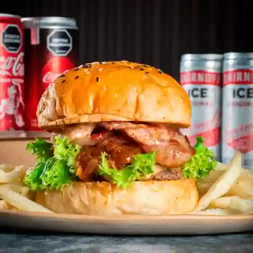 Combo x 2 hamburguesa clasica combo