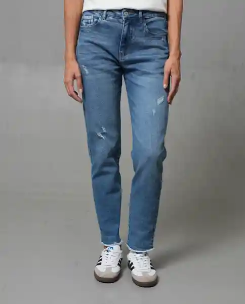 Jean Mujer Azul Talla 12 233G019_AZU174021 Rifle