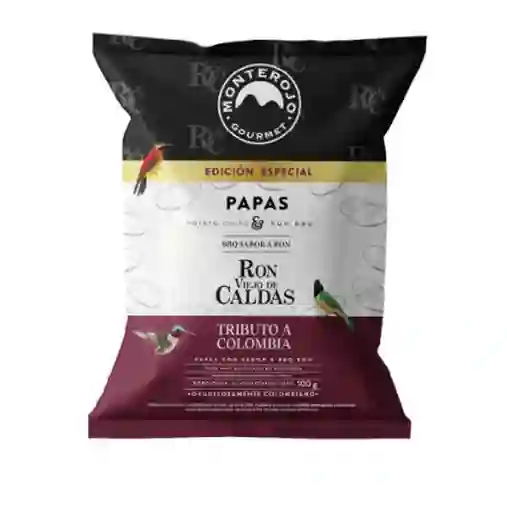 Monte Rojo Papa Bbq Ron Viejo Caldas