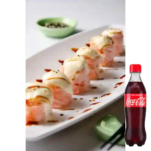 Combo Salmon Crunch + Coca Cola