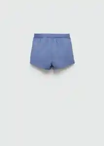 Short Nenúfar Azul Talla 66 Niños Mango