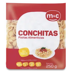 Pasta M&c Conchitas