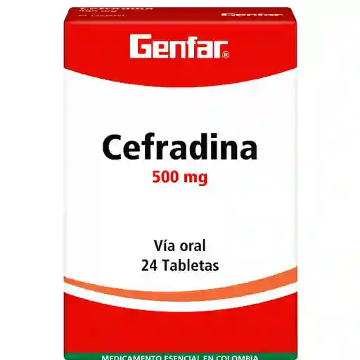 Genfar Cefradina (500 mg)