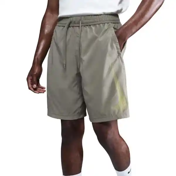Nike Short Swoo Hombre Verde Talla M