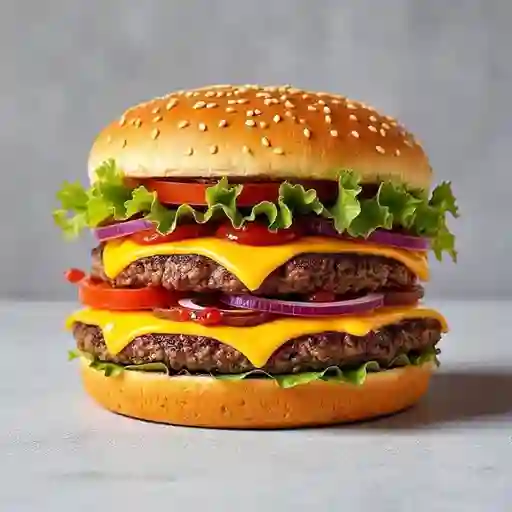 Hamburguesa Doble