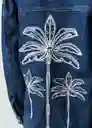 Chaqueta Suri Mujer Azul Indigo Medio Talla M 422G301 Naf Naf