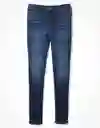 American Eagle Jegging Next Level Medianoche Talla 4 Short