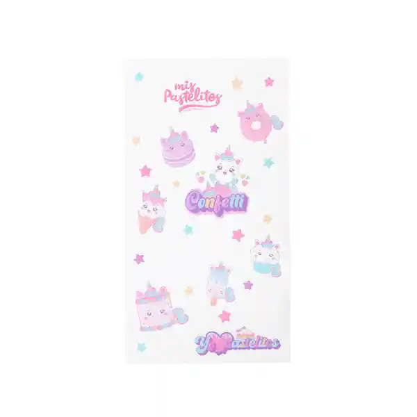 Calcomanía y Estampas C Serie Mis Pastelitos Miniso