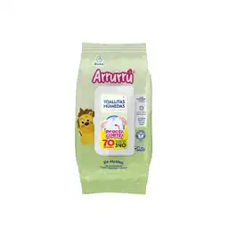Arrurrú Toalla Húmeda Aloe & Manzanilla