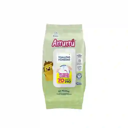 Arrurrú Toalla Húmeda Aloe & Manzanilla