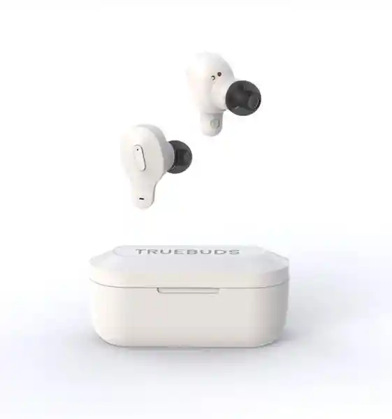 Audífonos Truebuds Zero G Con Case De Carga Blanco