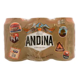 Andina Pack Cerveza Lata