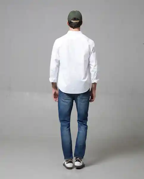 Camisa Hombre Blanco M 110 110G004_BLA110601 Rifle