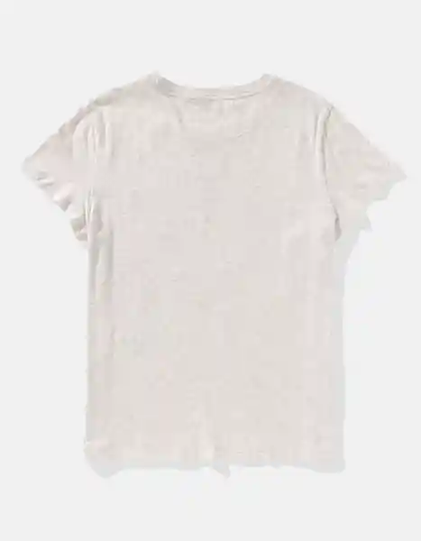 Camiseta Mujer Gris Talla X-Small American Eagle 9593006