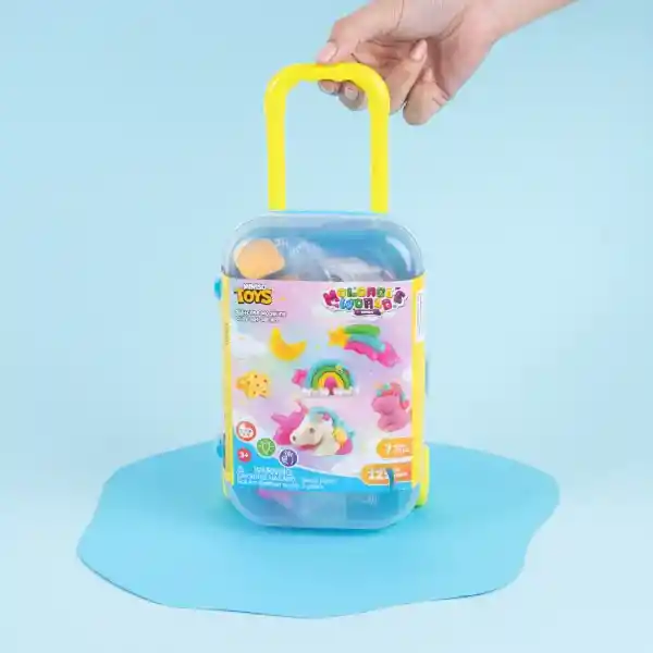 Maleta de Plastilinas de Unicornio Serie Miniso