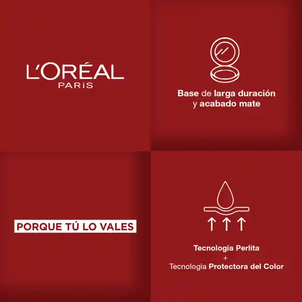 Base Líquida L’Oréal Paris Infallible Pro Matte 100 True Alabaster  30 ml