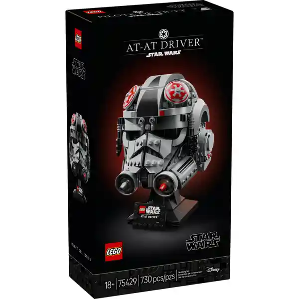 Set Construcción Casco de Conductor de At-At Lego