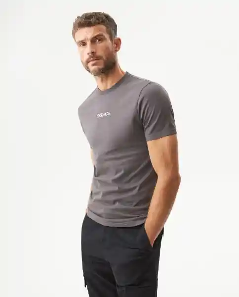 Camiseta Racing Graphic Masculino Gris Galaxia Talla M Chevignon