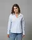 Camisa Mujer Azul Talla XS 210G001 Rifle