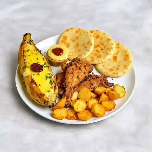 1 Pollo Asado O Frito