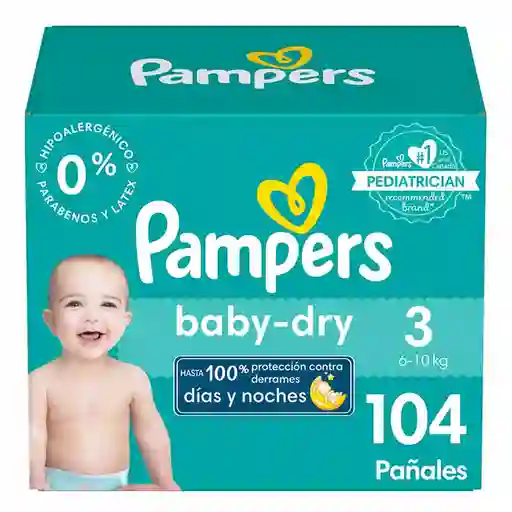 Pampers Pañal Baby-Dry Etapa 3