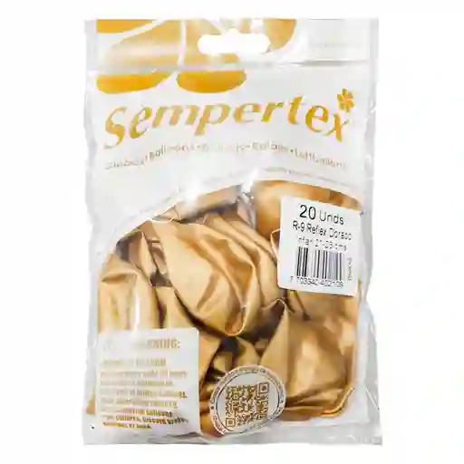 Sempertex Globo Reflex Dorado R-9