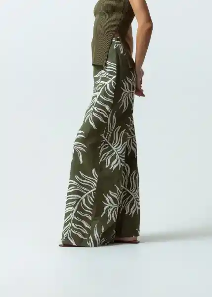 Pantalón Mujer Verde Martini 12 032G302 Naf Naf