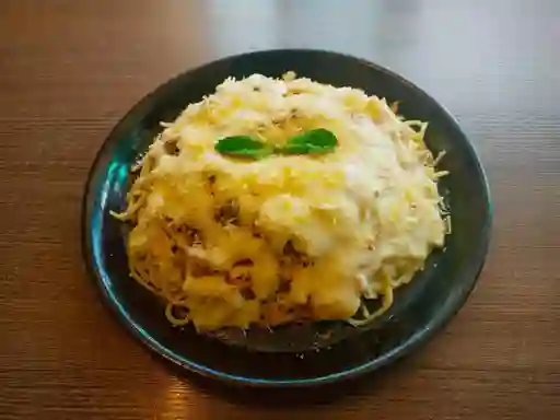 Pasta Pollo con Champiñones