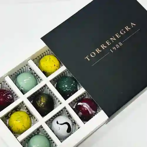 Caja de Bombón de Chocolate X 9 Unid