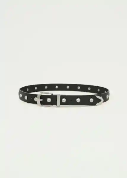 Correa Mujer Negro Puro Ultraoscuro Talla L 319g051 Naf Naf