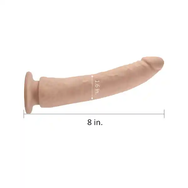 Dildo Real Feel Silicone Flesh 8