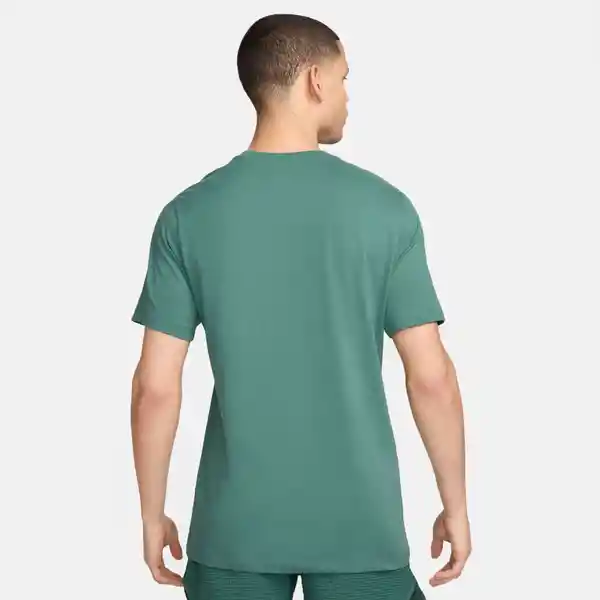 Nike Camiseta M Df Tee Run Division Para Hombre Verde Talla S