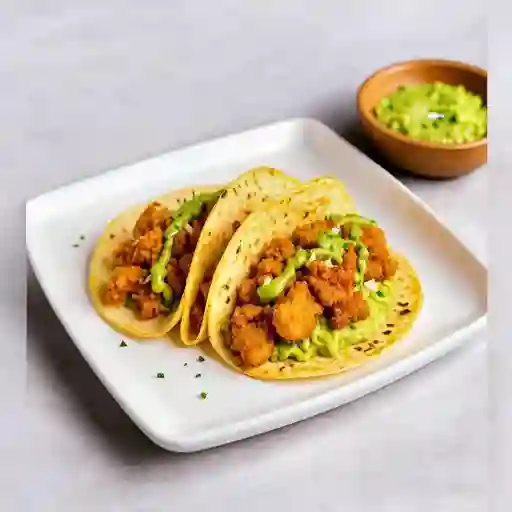 TACOS DE CHICHARRON