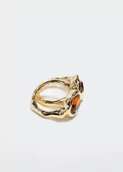 Anillo Eugenia Oro Talla L Mujer Mango