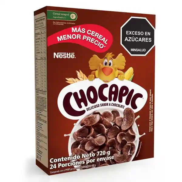 Cereal CHOCAPIC con sabor a chocolate x 720g