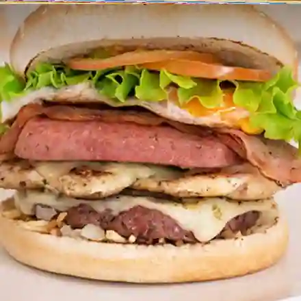 Hamburguesa todo terreno en combo