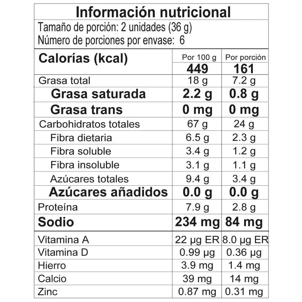 Kalá Galletas con Avena y Arándanos sin Azúcar