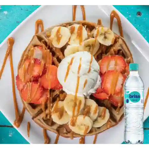 Combo Waffles Armalo como Quieras +Brisa S/gas 600ML